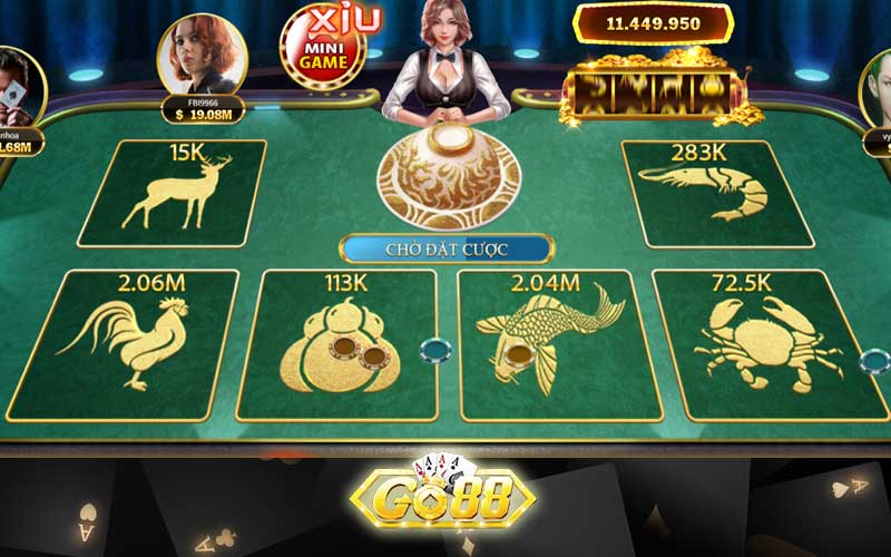 Giới thiệu thông tin cơ bản game bầu cua Go88