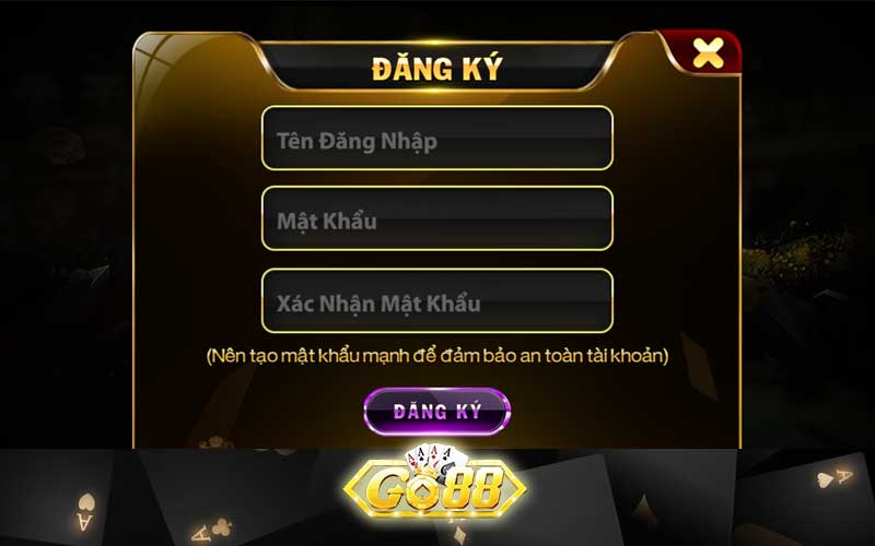 Đăng ký cổng game Go88