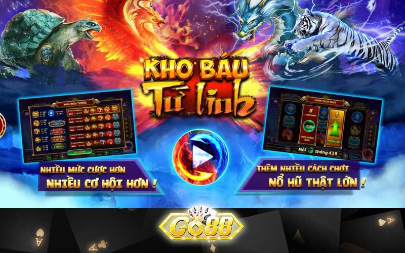 Game Kho báu tứ linh Go88 siêu chất