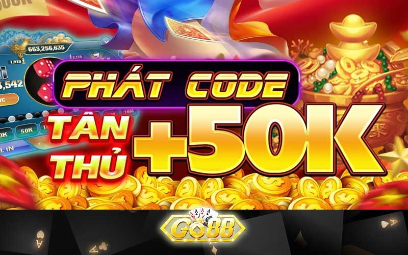 Quà tặng 50k cho hội viên mới