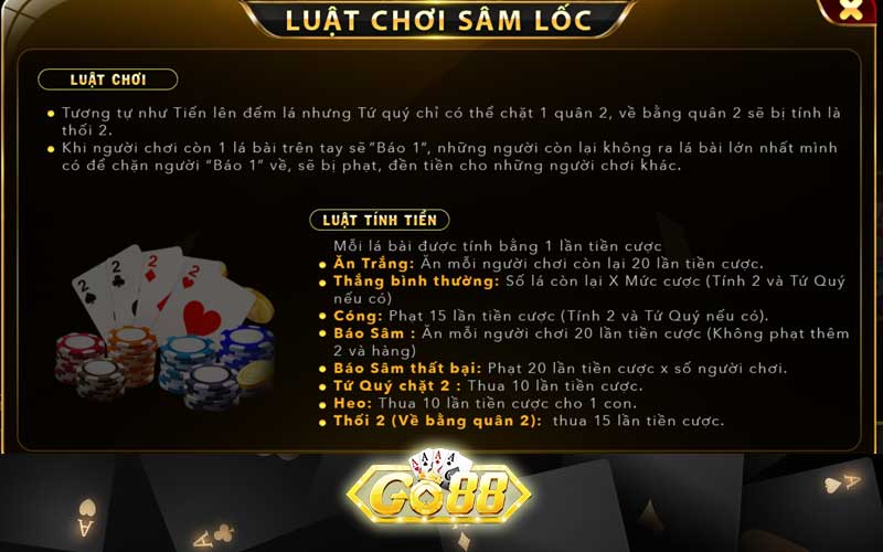 Luật chơi Sâm